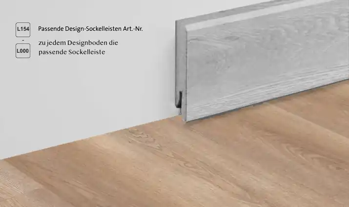 Solange Der Vorrat Reicht Sockelleiste L154 - Sandstorm Oak