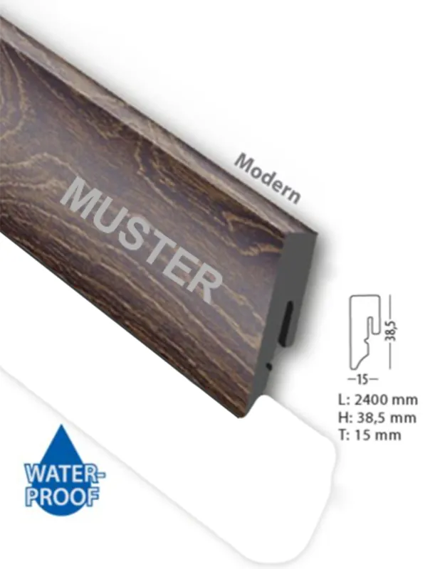 Dekorsockel zu VinylFloor ECO | Weißkiefer rustikal Markenprodukt