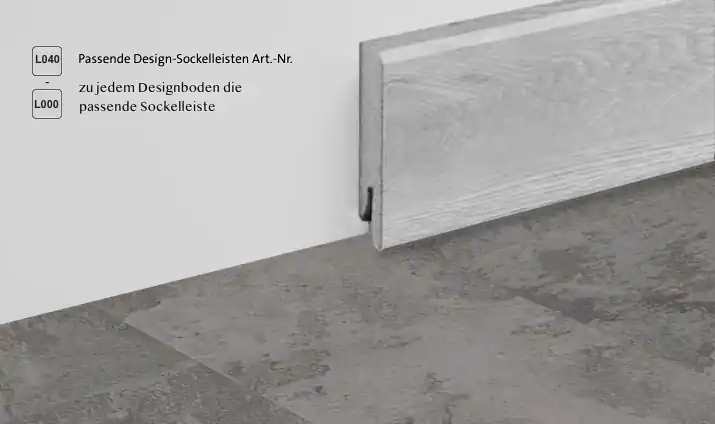Sockelleiste L040 - Silverline Slate Neue Ware