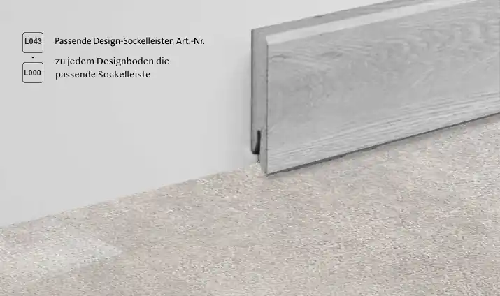 Sockelleiste L043 - Ivory Concrete Markenware