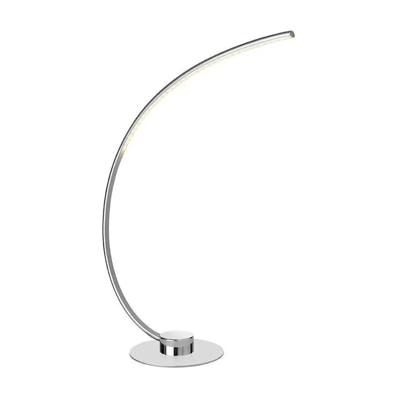 Tischleuchte Metall-Silikon-Korpus integrierter LED-Lichtstreifen modernes Curve-Design – CURVE | Sompex Ausverkauf
