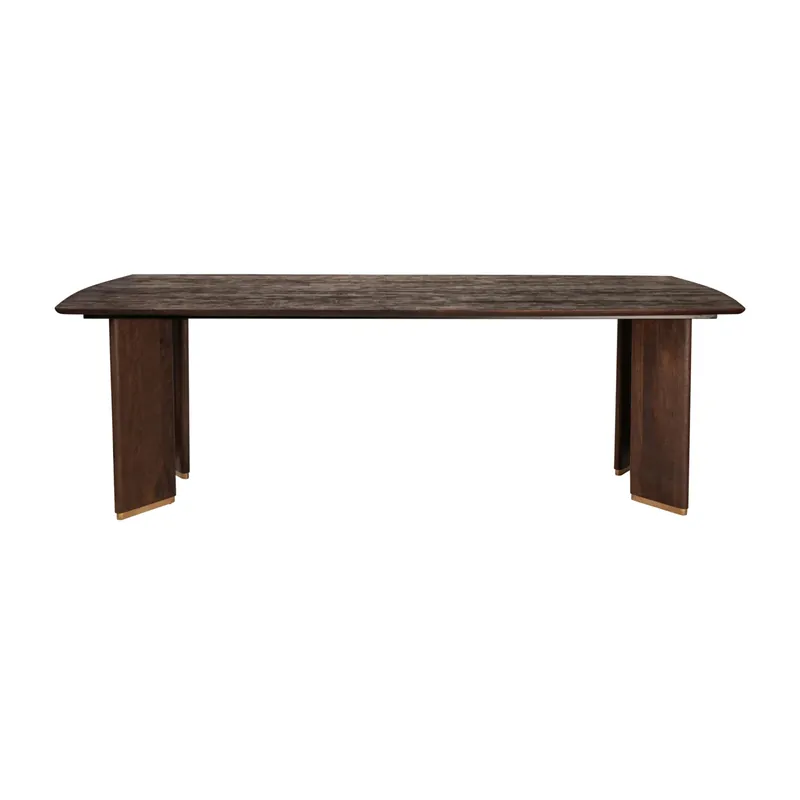 Abverkauf Esszimmertisch aus Mangoholz modernes Design Metallbeine – Liber | PTMD