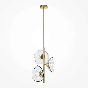 Pendelleuchte Moderner Messing-Metall- und Gussglas-Akzent mit elegantem Design – Miracle | Maytoni Sichere Zahlung