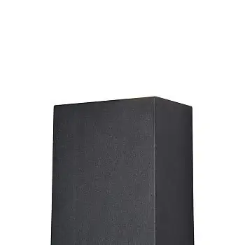 Fassadenbeleuchtung Schwarzes Metallrechteck Up-Down 6 W LED 3000 K IP54 – Square | Maytoni Top-Seller