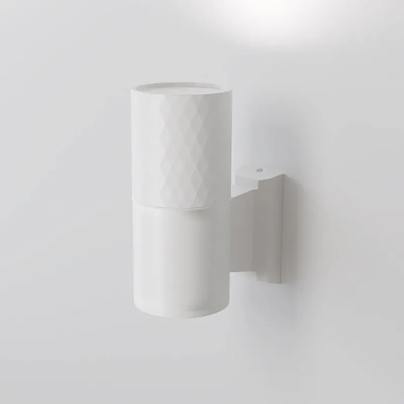 Wandleuchte mit weißem Aluminiumgehäuse und versiegeltem Sicherheitsglas – Bowery | Maytoni Online Kaufen