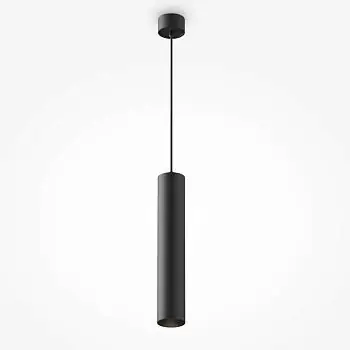 Pendelleuchte – Mattes Schwarz, Schlanke Form, Gerichtetes Licht - Artisan | Maytoni Super-Preis