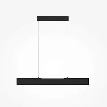 Meistverkauft Pendelleuchte Schwarzes Aluminiumgehäuse mit opalem Acryl-Diffusor, dimmbarer LED und modernem Design – Arc | Maytoni