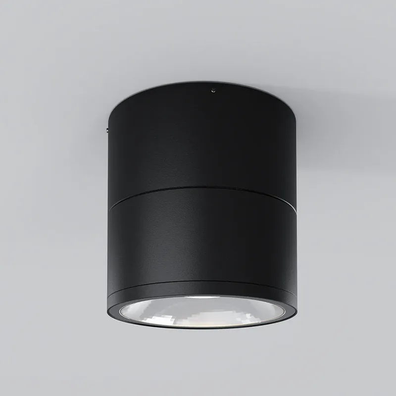 Echt Deckenleuchte Graphit Aluminium LED 12 W Warmweiß – Spin | Maytoni