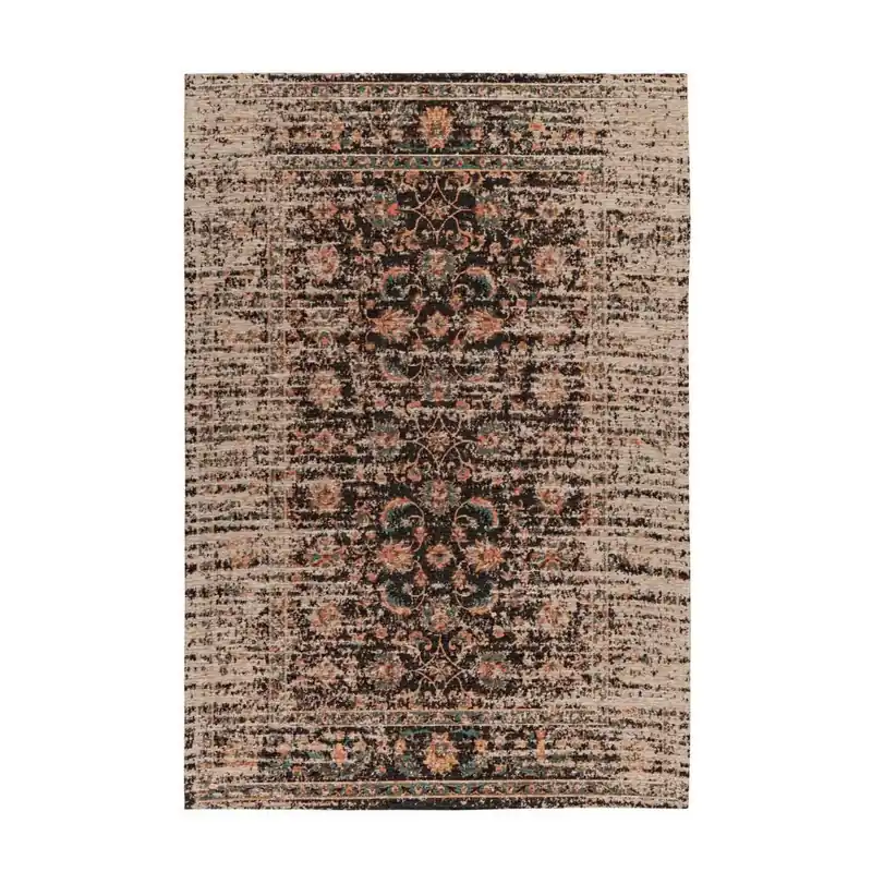 Neue Ware Teppich 3D-Effekt, Weicher Flor & Viskose-Material Multi/Rot – Charme 225 | Kayoom