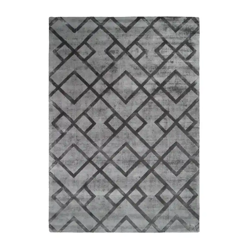 Teppich Viskose-Material Retro-Muster Baumwollrücken – Luxury 310 | Kayoom Top-Seller