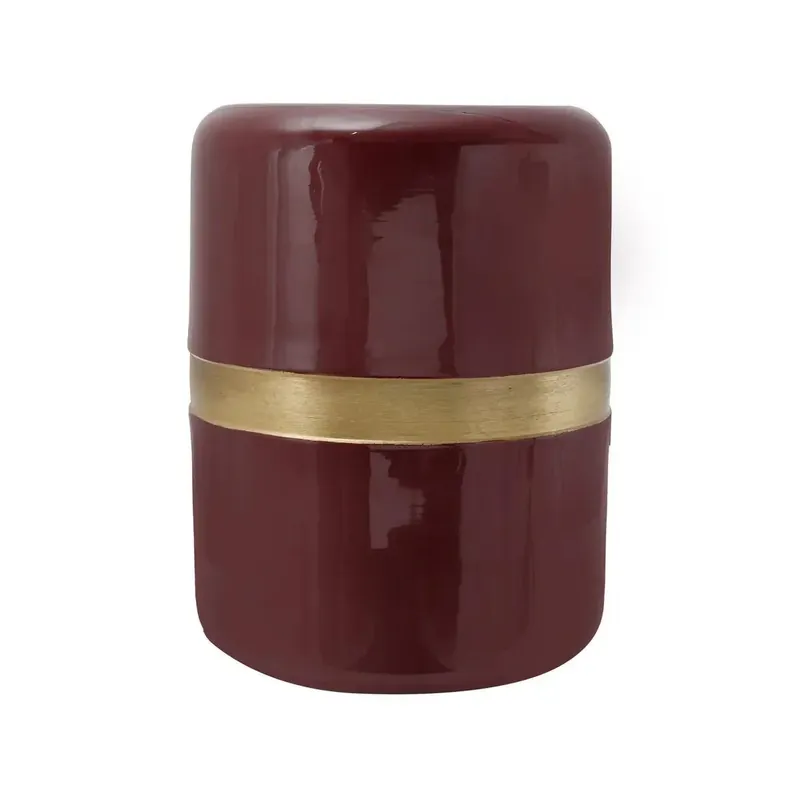 Versand Am Gleichen Tag Beistelltisch - Samtbezug Metallgestell goldfarbene Basis – Art Deco 475 | Kayoom