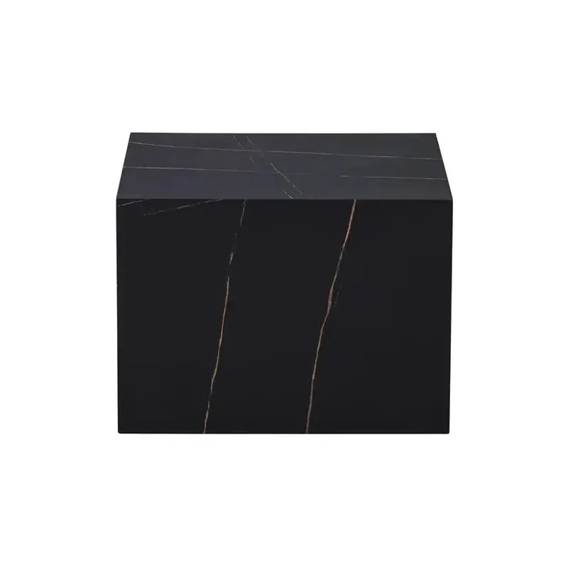 Beistelltisch - MDF-Gestell quaderförmige Ablagefläche handgefertigt – Cuboid 125 | Kayoom Top-Preis