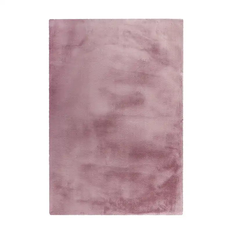 Teppich flauschiger Hochflor unifarbene Oberfläche rutschfeste Rückseite – Rabbit Light 525 | Kayoom Sonderaktion