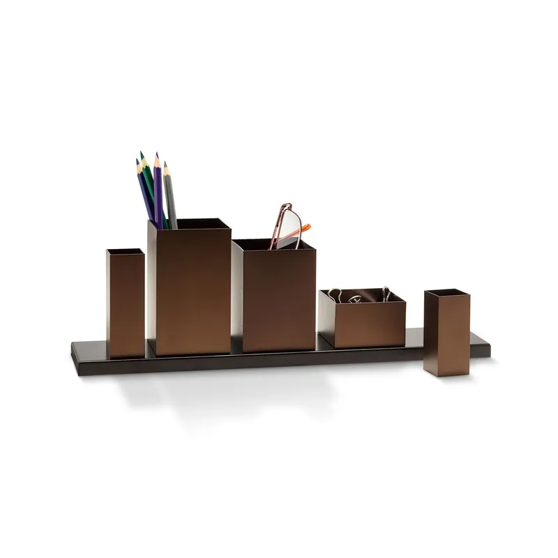 Bürobutler mit magnetischer Leiste, Anodisierte Boxen, Modulares Ordnungssystem – Theo | Philippi Wochenendangebot