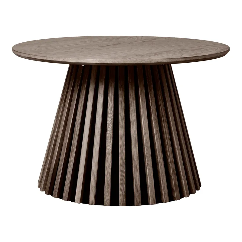 Couchtisch – Eichenfurnier Material, Smoked Oberfläche, Skandinavisch Design – Osaka | House Nordic Sichere Zahlung