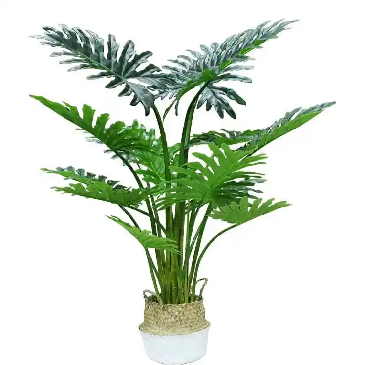 Kunstpflanze - Realistische Blätter Pflegefrei Tropischer Look (140 cm) – Philodendron | Neverleafs Neu