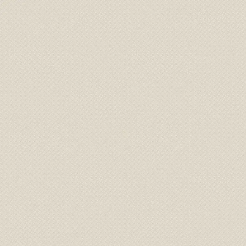 Highlight Vliestapete mit geometrischem Diamantmuster, dezenter Uni-Struktur und eleganter Beige-Farbgebung – Grace | Dutch Wallcoverings