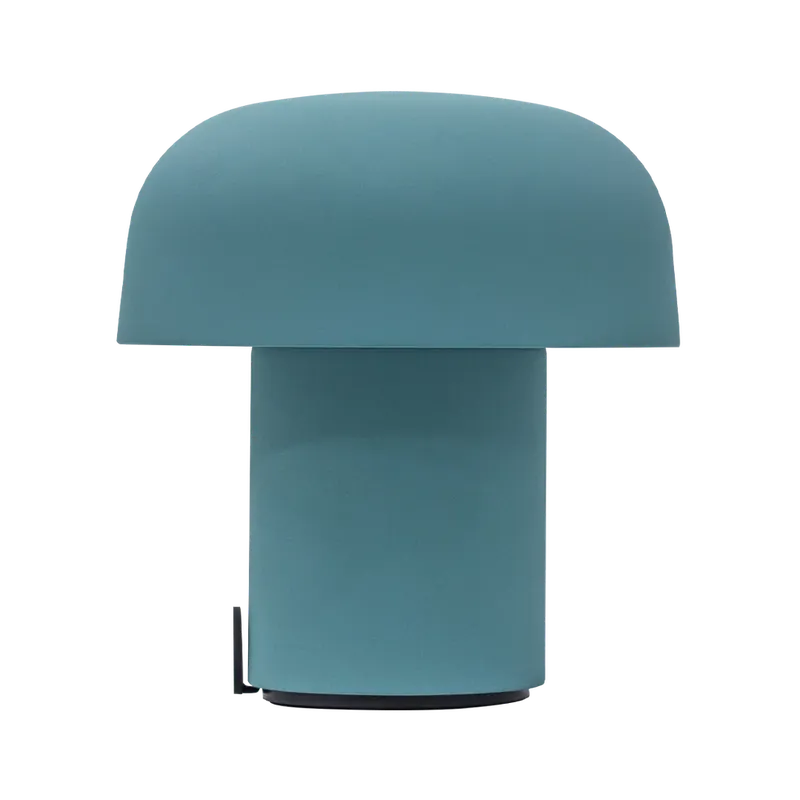 Online Kaufen LED-Tischleuchte in Smoky Teal mit dimmbarer Beleuchtung, kabellosem Design und wiederaufladbarem Akku – Sensa | Kooduu