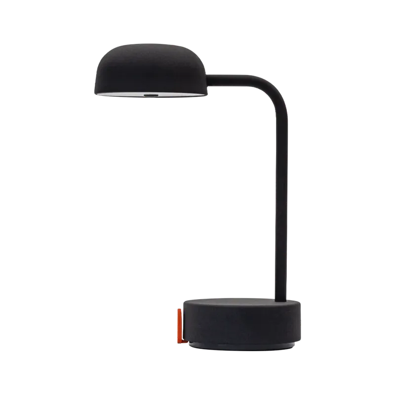 LED-Tischleuchte in Anthrazit mit dimmbarer Beleuchtung, kabellosem Design und wiederaufladbarem Akku – Fokus | Kooduu Sofort Bestellen