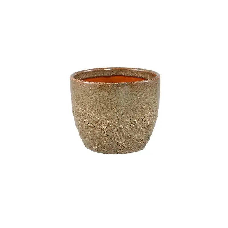 Direkt Vom Hersteller Blumentopf - Keramik, Runde Form, Bauchige Form, Grün, XS - Harper | PTMD