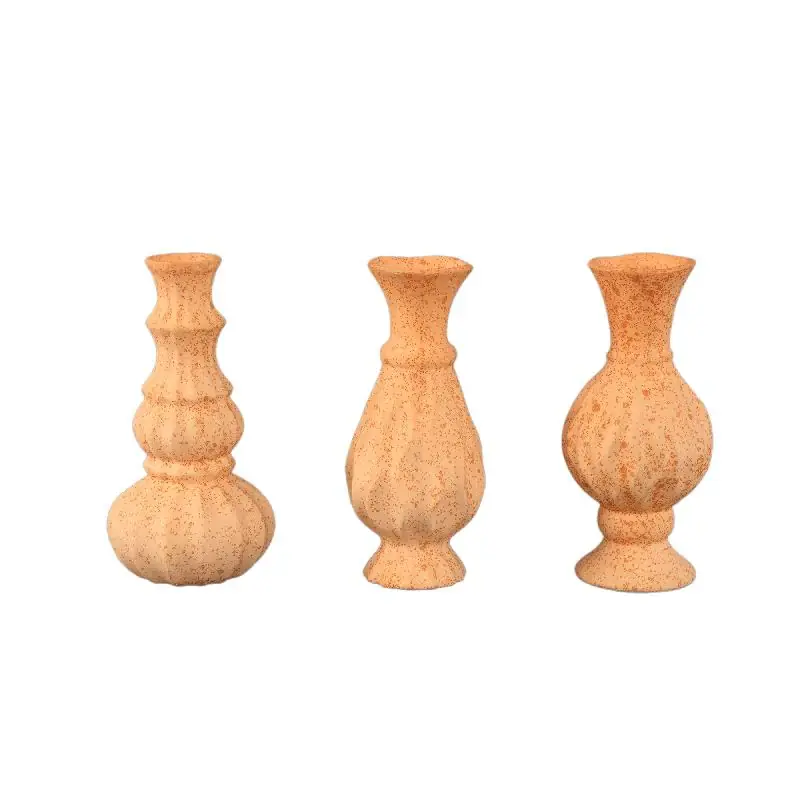 Vase – Bäuchige Form, Orange Farbe, Keramikmaterial – Nayda | PTMD Echt