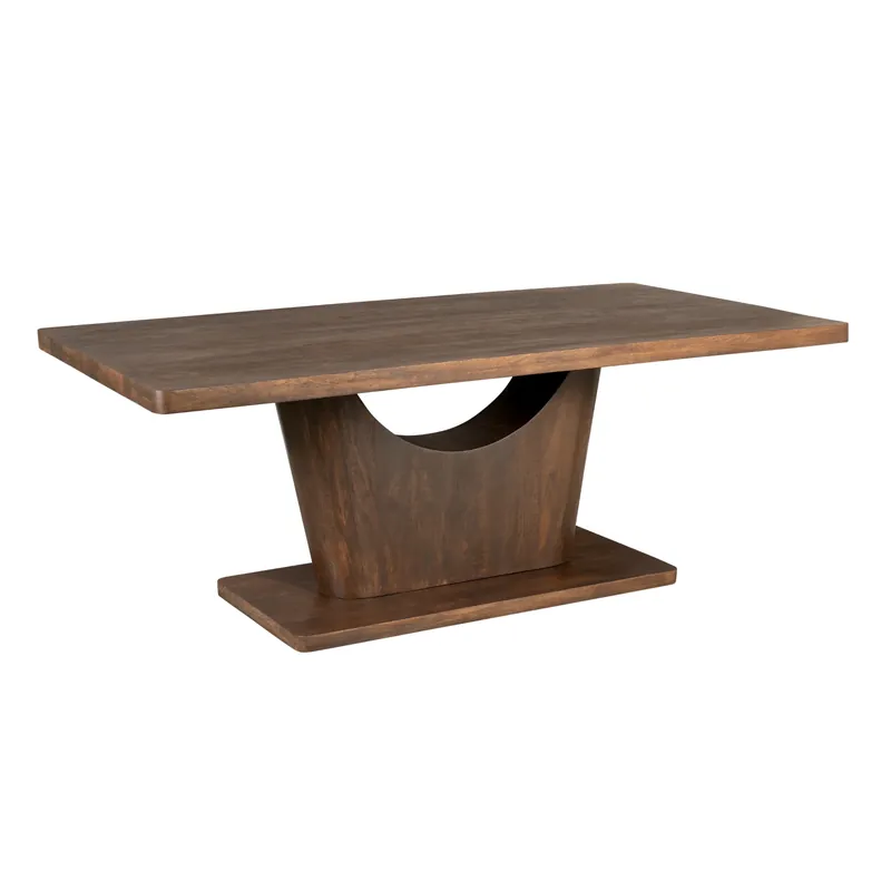 Esszimmertisch – Braunes Mangoholz, Robuste Konstruktion, Modernes Design 240 cm – Voco | Starfurn Markenware