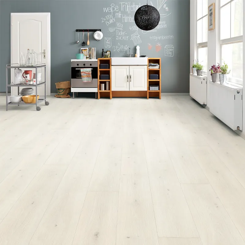 Laminat Eiche Emilia weiß XL Neu