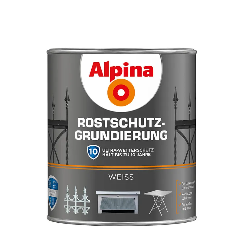 Rostschutz Grundierung, Alpina Finale Aktion