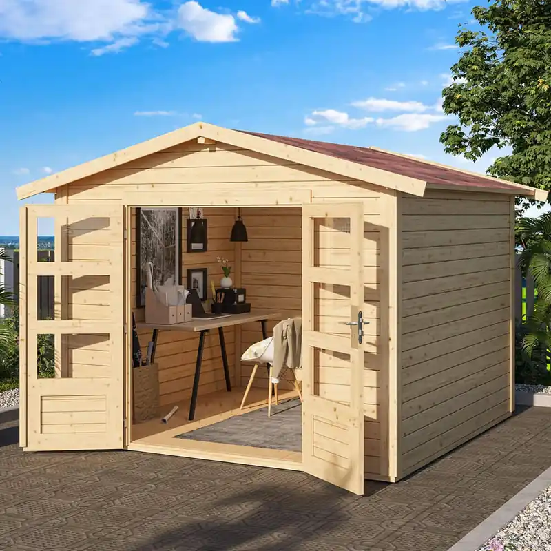Systemhaus Wümme 5 mit Satteldach 28 mm Begrenztes Angebot