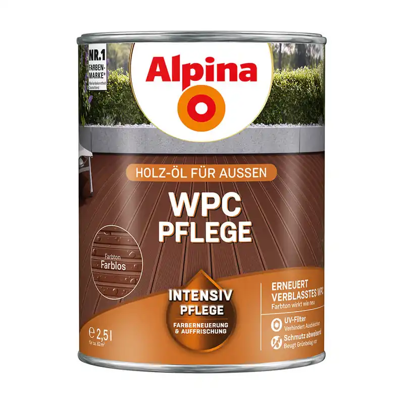 Sichere Zahlung WPC Pflege, Alpina
