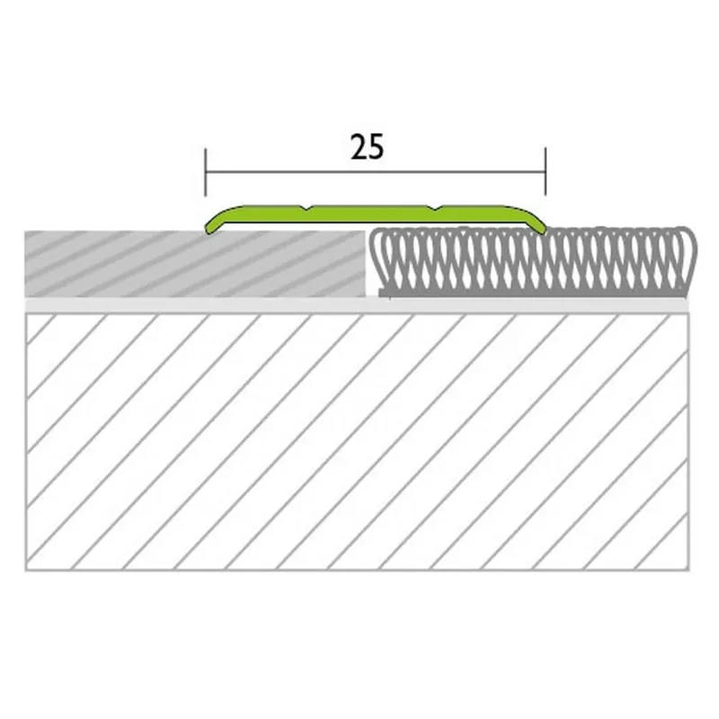 Übergangsprofil gelocht 25 mm, PROTRANS Jetzt Kaufen