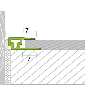 Abschlussprofil für Designboden, PROCOVER Expressversand