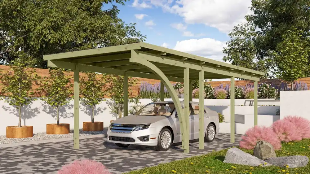 Saisonangebot Einzelcarport Eco 2