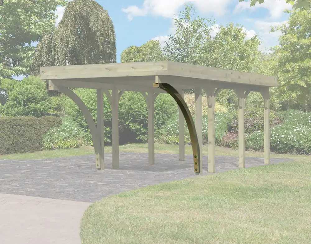 Schnäppchen Carport Einfahrtsbogen