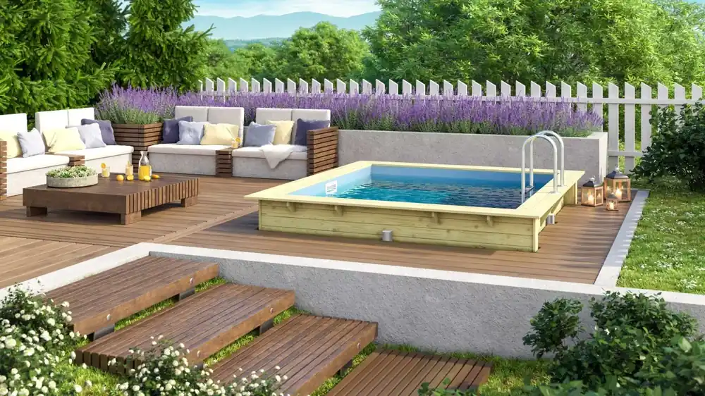 Rechteck Pool 1 Neue Ware
