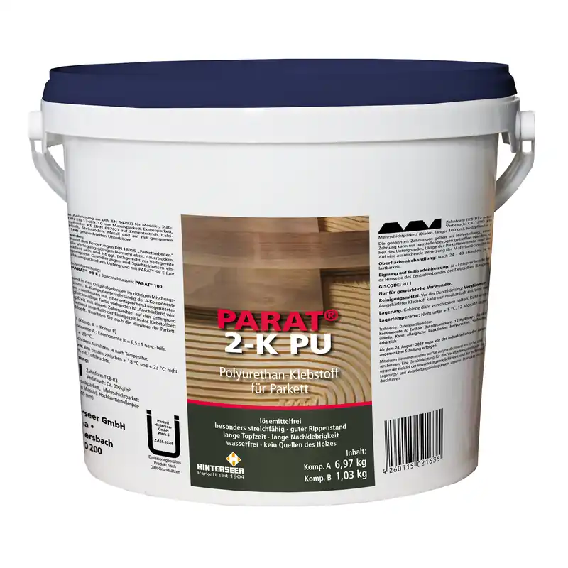 PARAT 2-K PU Parkettkleber./Laminat 8 Kg Abverkauf