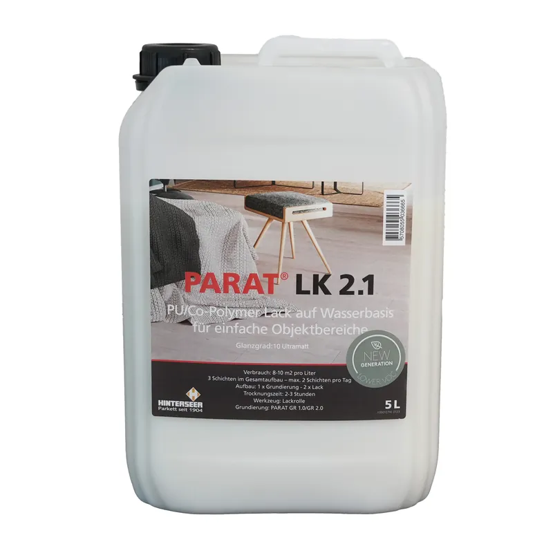 Nur Heute PARAT LK 2.1 Parkettlack 5 Ltr.