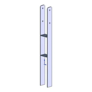 Bodenanker H-Form 121er -schwer- Sonderangebot