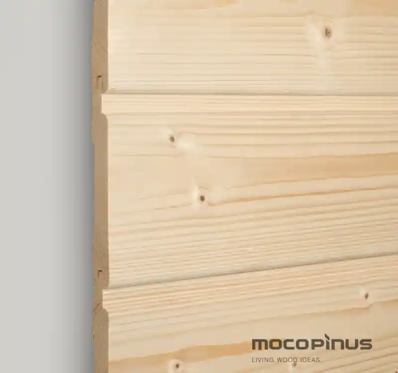 Moco Profilholz Softline nord. Fichte 18,5 x 121 mm B-Sortierung Preis Gesenkt