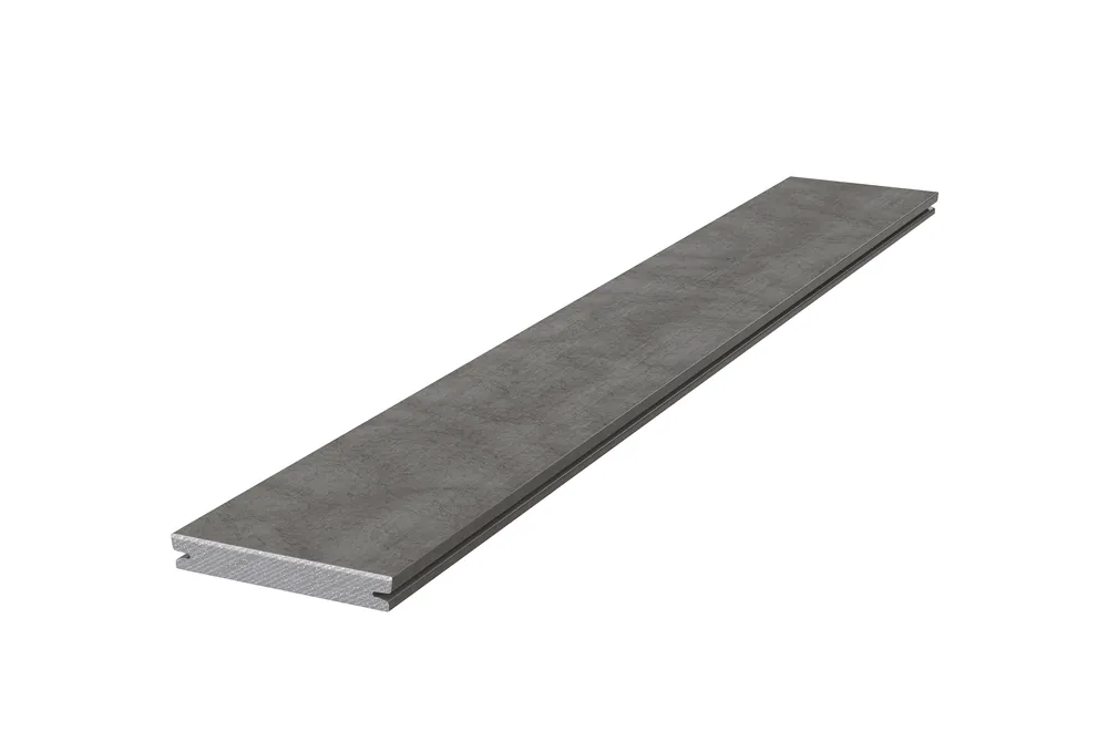 Kracherpreis Megawood WPC-Barfussdiele DELTA massiv sel gris
