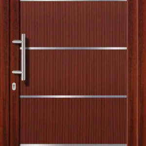 Abverkauf SecuDoor Exclusiv 10728E Kunststoffhaustür Mahagoni
