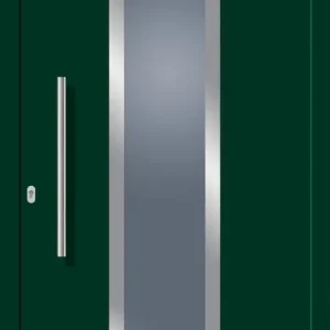 Mega-Angebot SecuDoor Design 10840LD Kunststoffhaustür Dunkelgrün