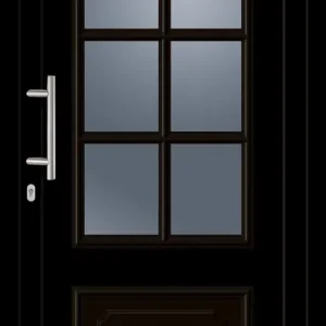 SecuDoor Power 11020P Kunststoffhaustür Schwarzbraun Top-Seller