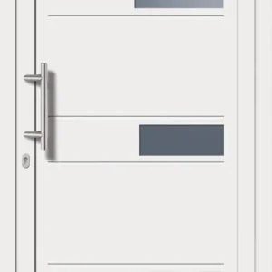 SecuDoor Exclusiv 11103E Kunststoffhaustür Weiß Neue Kollektion