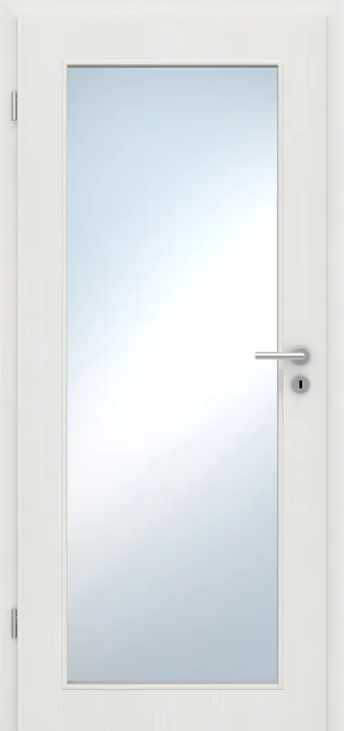 Innentür Laminato Accent Weiß CPL XXL-Lichtausschnitt Meistverkauft