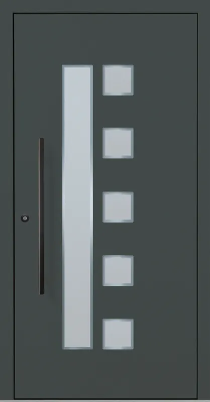 Top-Preis Aluminium-Haustür OptiDoor Blackline 30600D