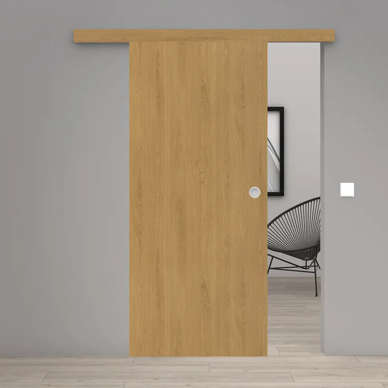 Schiebetür Laminato Eiche Natur CPL Schnäppchen