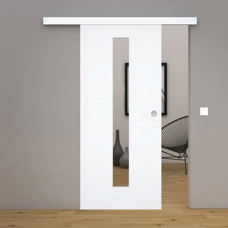 Design-Schiebetür Blanco Linea 2-LA Weißlack Direktkauf
