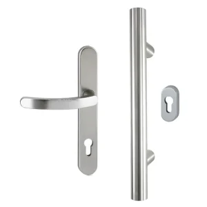 Stange gerade Edelst. 600 mm / Drücker Edelst. Super-Preis