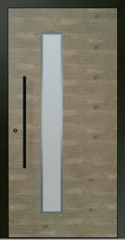 Aluminium-Haustür OptiDoor Blackline 30220D Wochenendangebot
